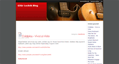 Desktop Screenshot of gitarleckek.delay.hu
